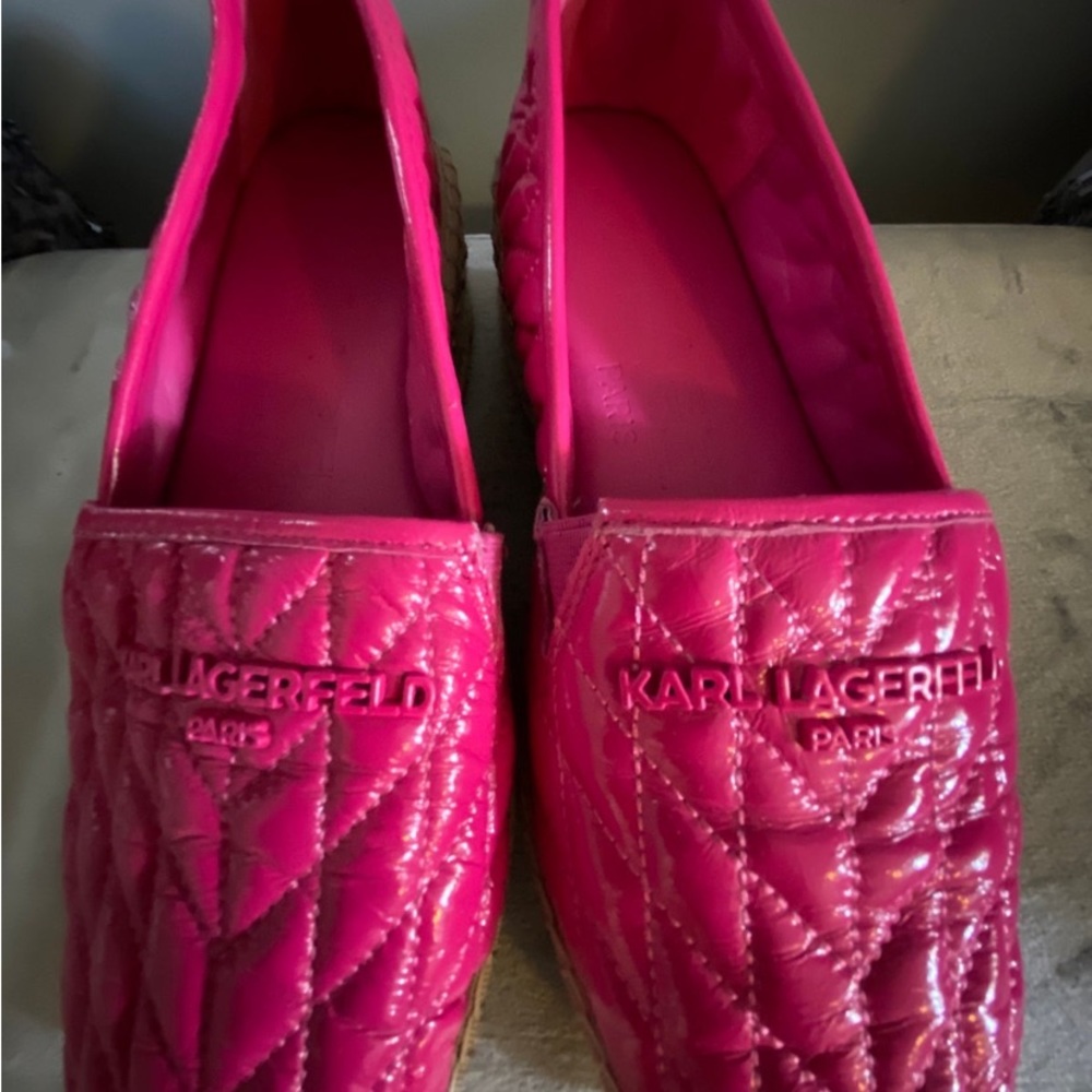 karl lagerfeld Paris “Desta” Espadrilles 7.5 - Picture 4 of 9